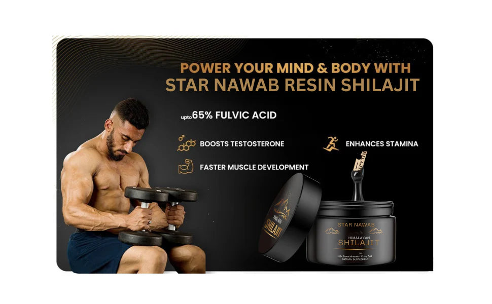Star Nawab Himalayan Shilajit – Pure & Natural